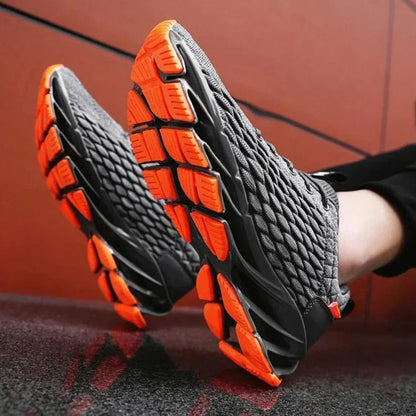 Sport Running Shoes Cushioned Lightweight Breathable Sneakers for Men and Women