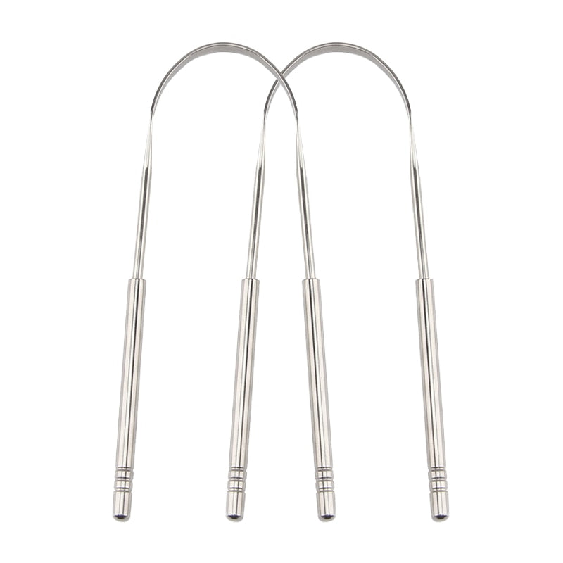 Stainless Steel Tongue Scraper Oral Hygiene Cleaner