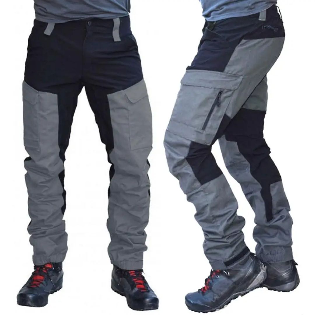 Tactical Cargo Work Pants Waterproof Durable Utility Trousers