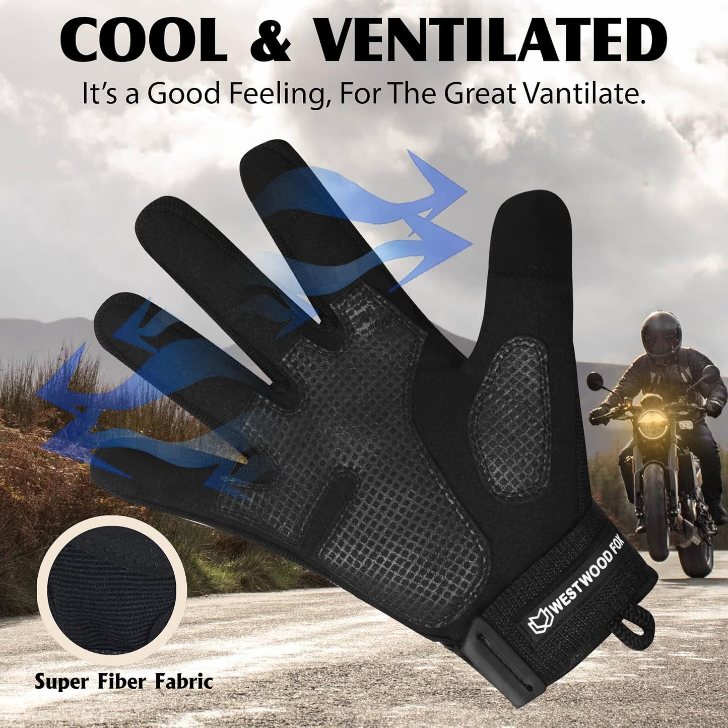 Tactical Grip Gloves with Touchscreen Technology