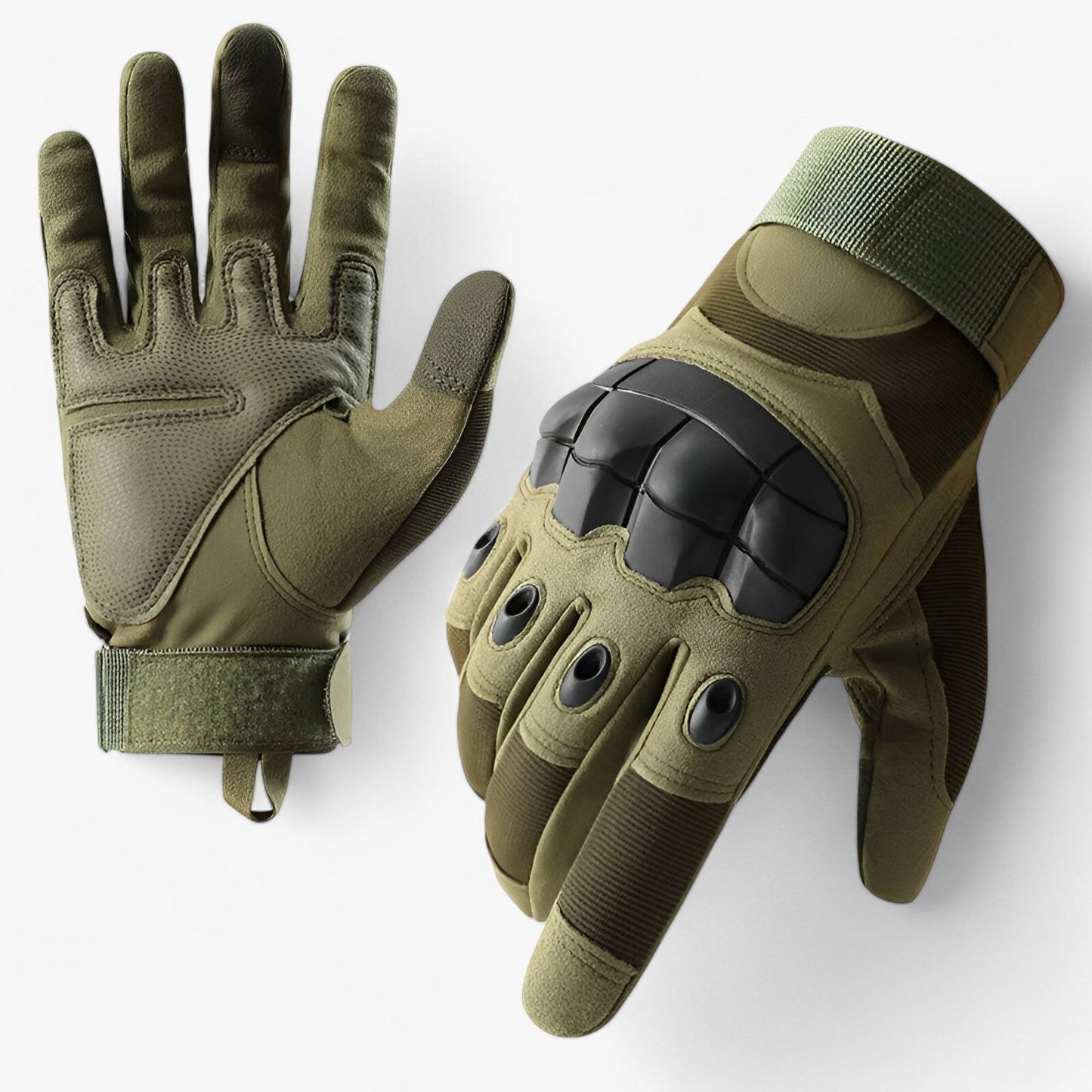 Tactical Grip Gloves with Touchscreen Technology