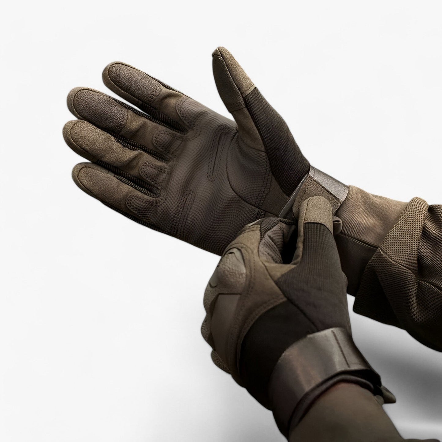 Tactical Grip Gloves with Touchscreen Technology