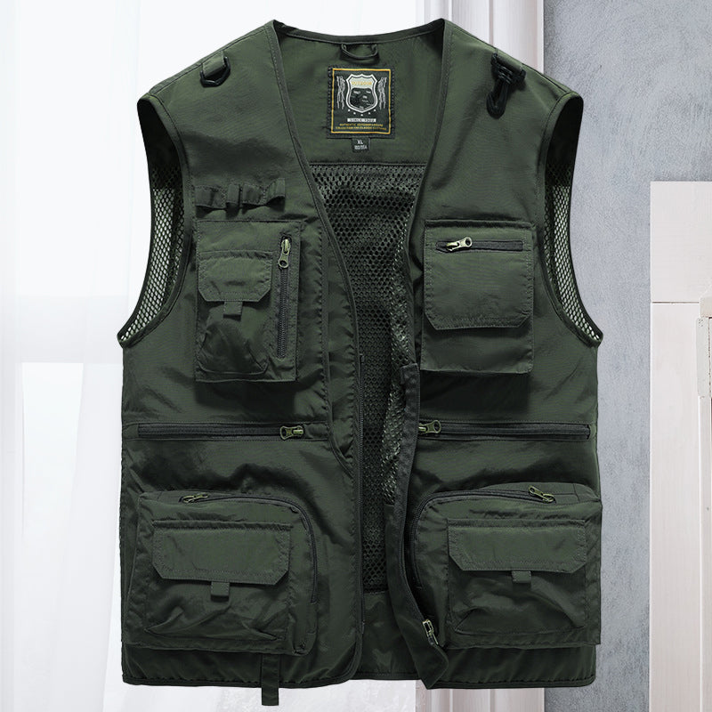 Tactical Outdoor Vest Adjustable Utility Combat Waistcoat