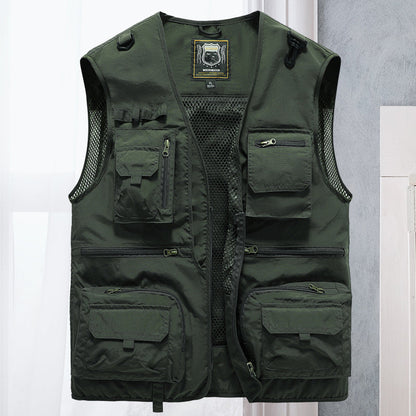 Tactical Outdoor Vest Adjustable Utility Combat Waistcoat