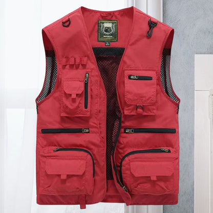 Tactical Outdoor Vest Adjustable Utility Combat Waistcoat