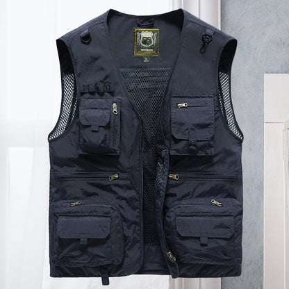 Tactical Outdoor Vest Adjustable Utility Combat Waistcoat