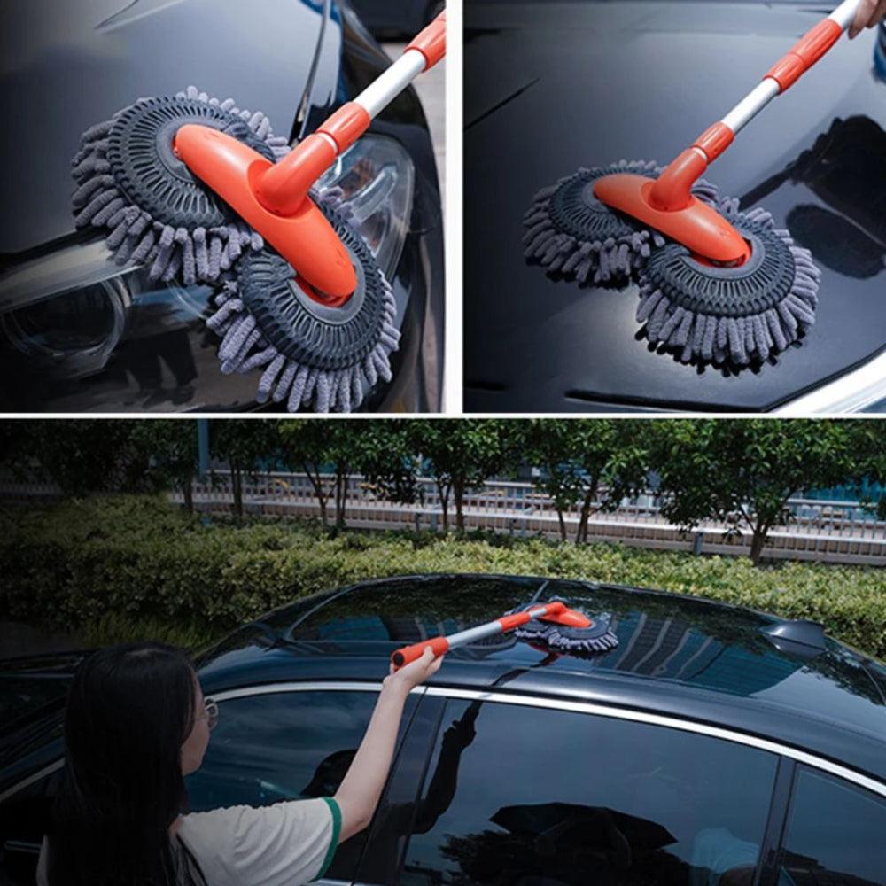 Telescopic Car Wash Brush Adjustable Microfiber Cleaning Mop