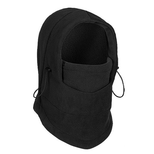 Thermal Fleece Winter Hat Face Neck Cover Windproof Cold Weather Outdoor Beanie