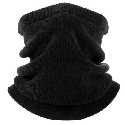 Thermal Neck Warmer Winter Fleece Snood Scarf
