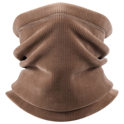Thermal Neck Warmer Winter Fleece Snood Scarf