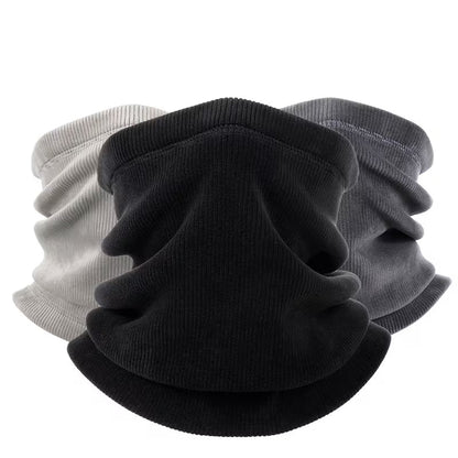 Thermal Neck Warmer Winter Fleece Snood Scarf