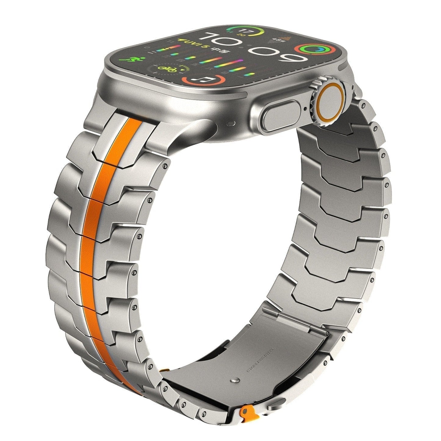 Titanium Smart Watch Band Luxury Quick Release Strap