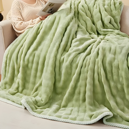 Ultra Soft Plush Winter Blanket Fluffy Cozy Throw Bed Sofa Blanket