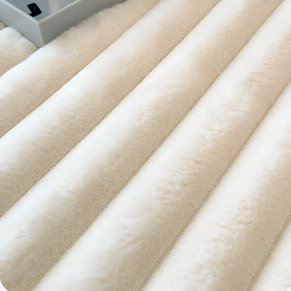 Ultra Soft Ribbed Fitted Sheet Bedding Set With Pillowcases