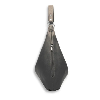 Vegan Leather Hobo Bag Womens Large Capacity Shoulder Handbag