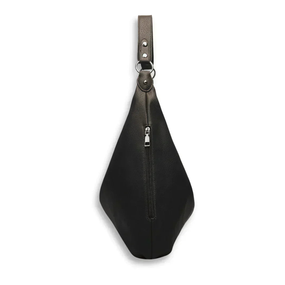 Vegan Leather Hobo Bag Womens Large Capacity Shoulder Handbag