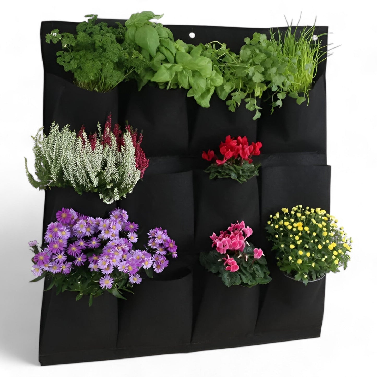 Vertical Garden Hanging Planter Storage Organizer Outdoor Wall Bag