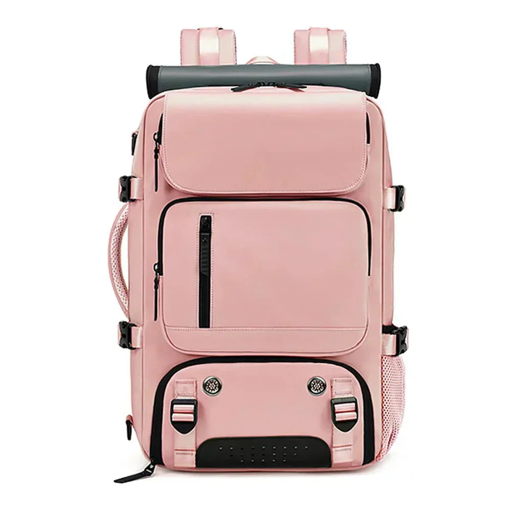 Vexopia - Large Waterproof Travel Backpack with USB Charging Port