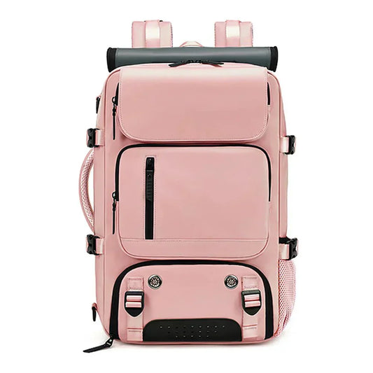 Vexopia - Large Waterproof Travel Backpack with USB Charging Port