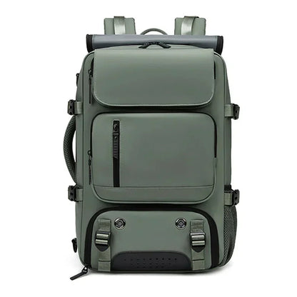 Vexopia - Large Waterproof Travel Backpack with USB Charging Port