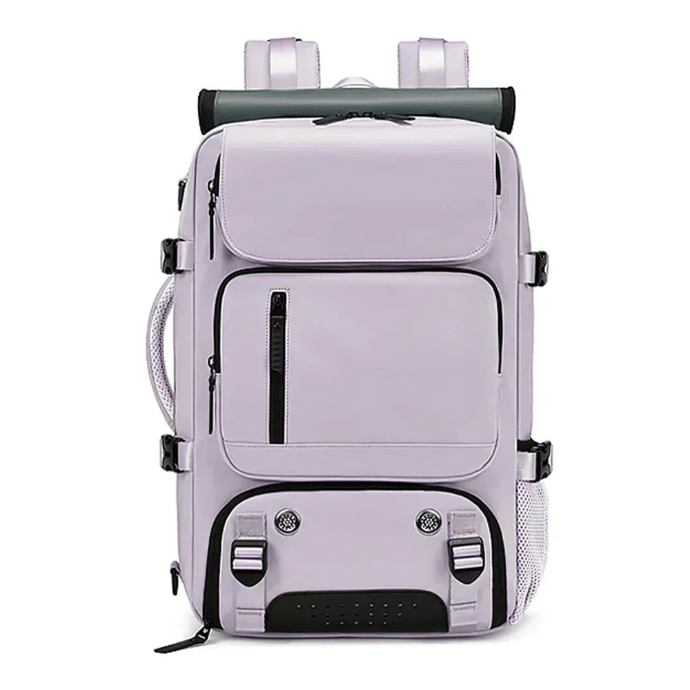 Vexopia - Large Waterproof Travel Backpack with USB Charging Port