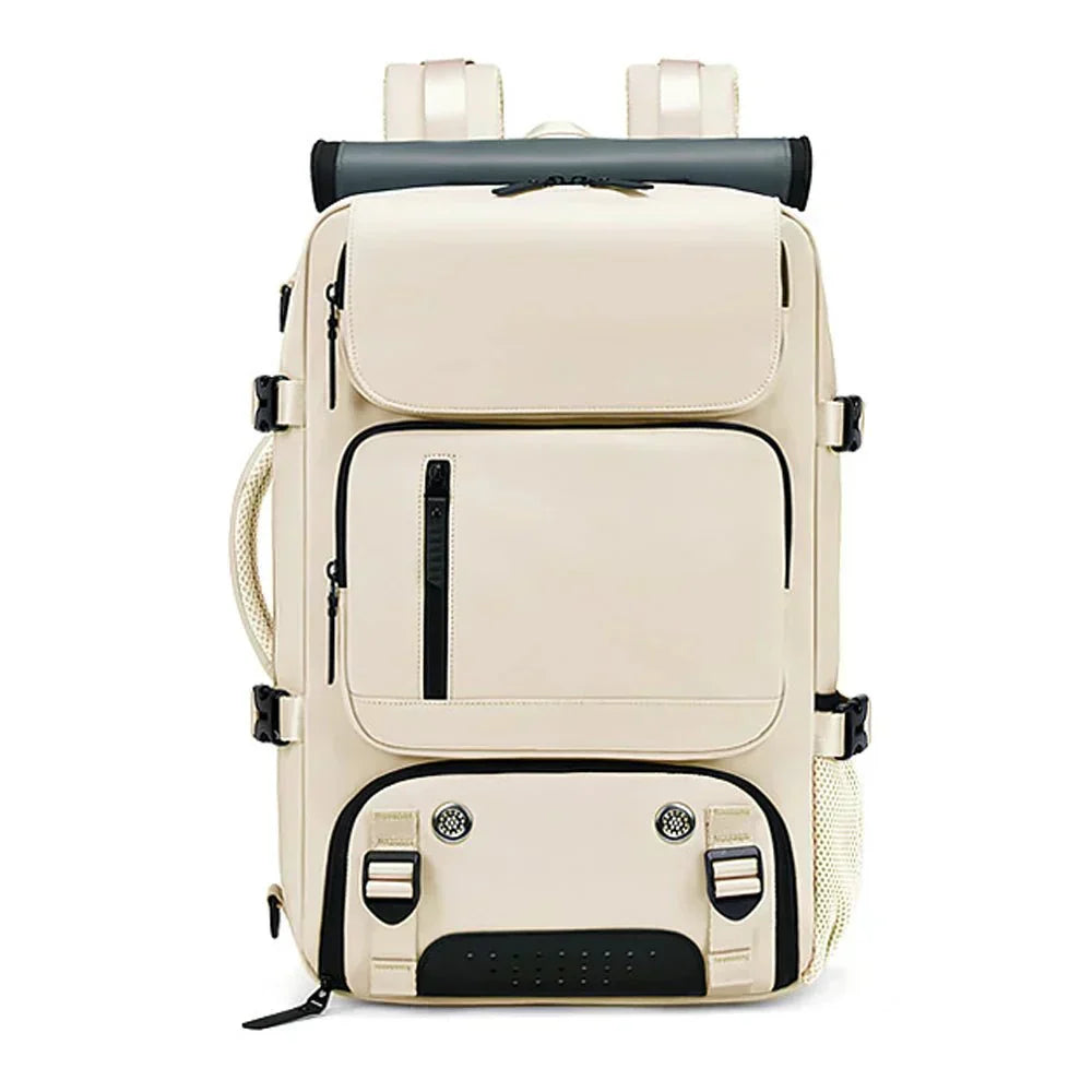 Vexopia - Large Waterproof Travel Backpack with USB Charging Port