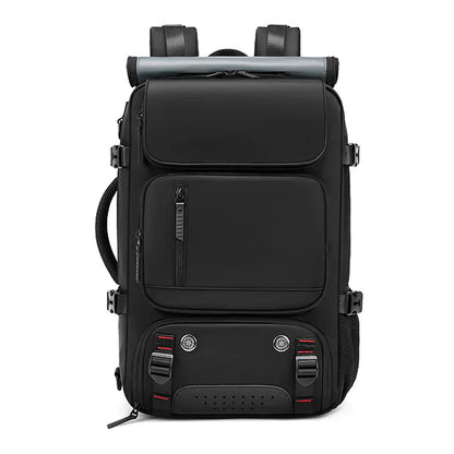 Vexopia - Large Waterproof Travel Backpack with USB Charging Port