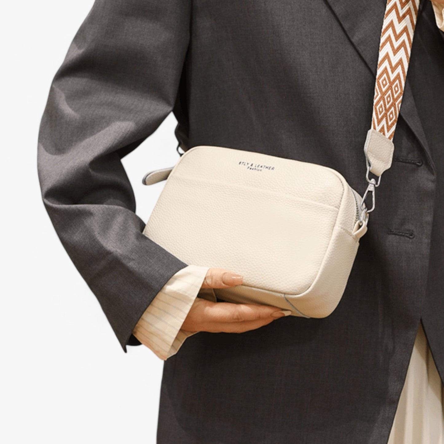 Vexopia – PU Leather Crossbody Bag for Women – Compact Shoulder Bag