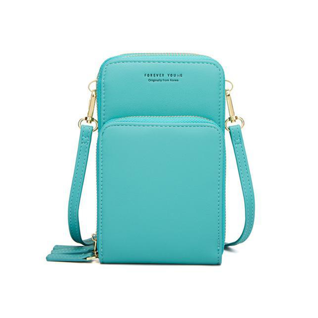 Vexopia – PU Leather Phone Purse with Triple Secure Closure