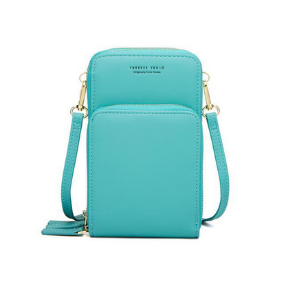 Vexopia – PU Leather Phone Purse with Triple Secure Closure