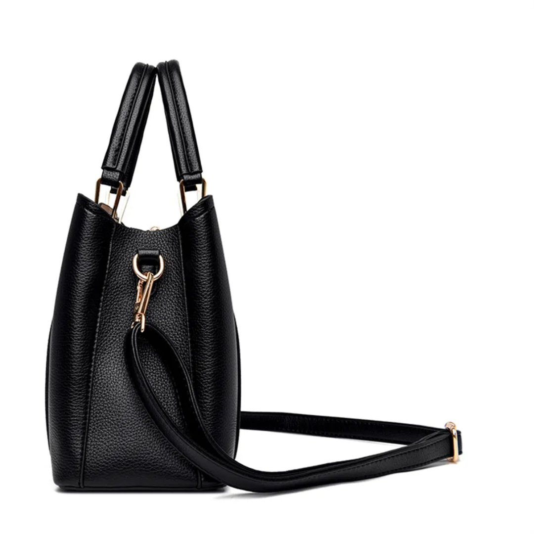Vexopia - Women’s PU Leather Shoulder Handbag with Crossbody Strap