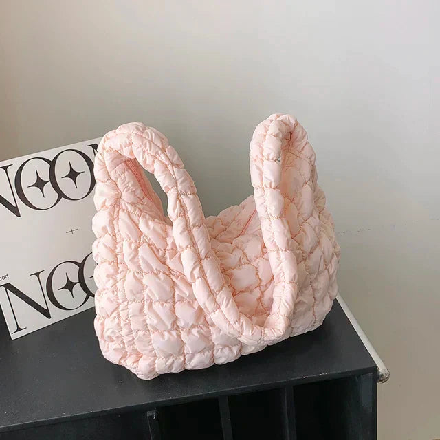 Vexopia - Women’s Quilted Crossbody Shoulder Bag with Adjustable Strap