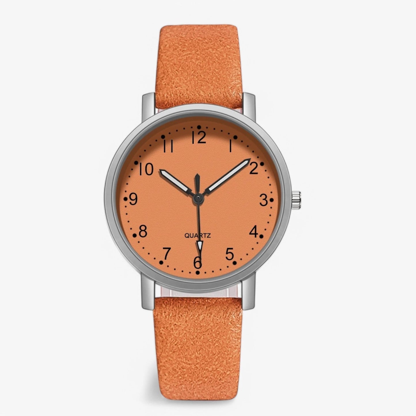 Vintage Leather Strap Women's Quartz Watch