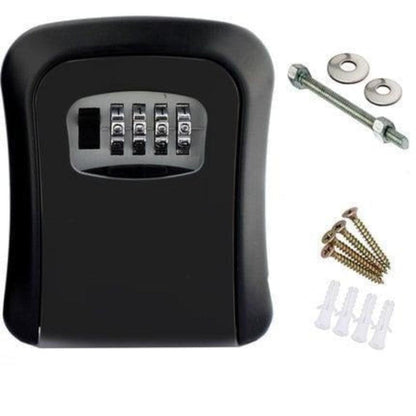 Wall Mounted Key Lock Box | Secure Combination Key Safe