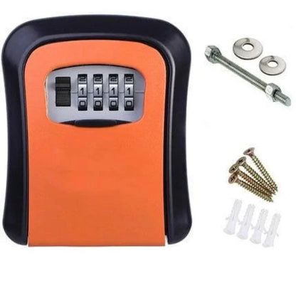 Wall Mounted Key Lock Box | Secure Combination Key Safe