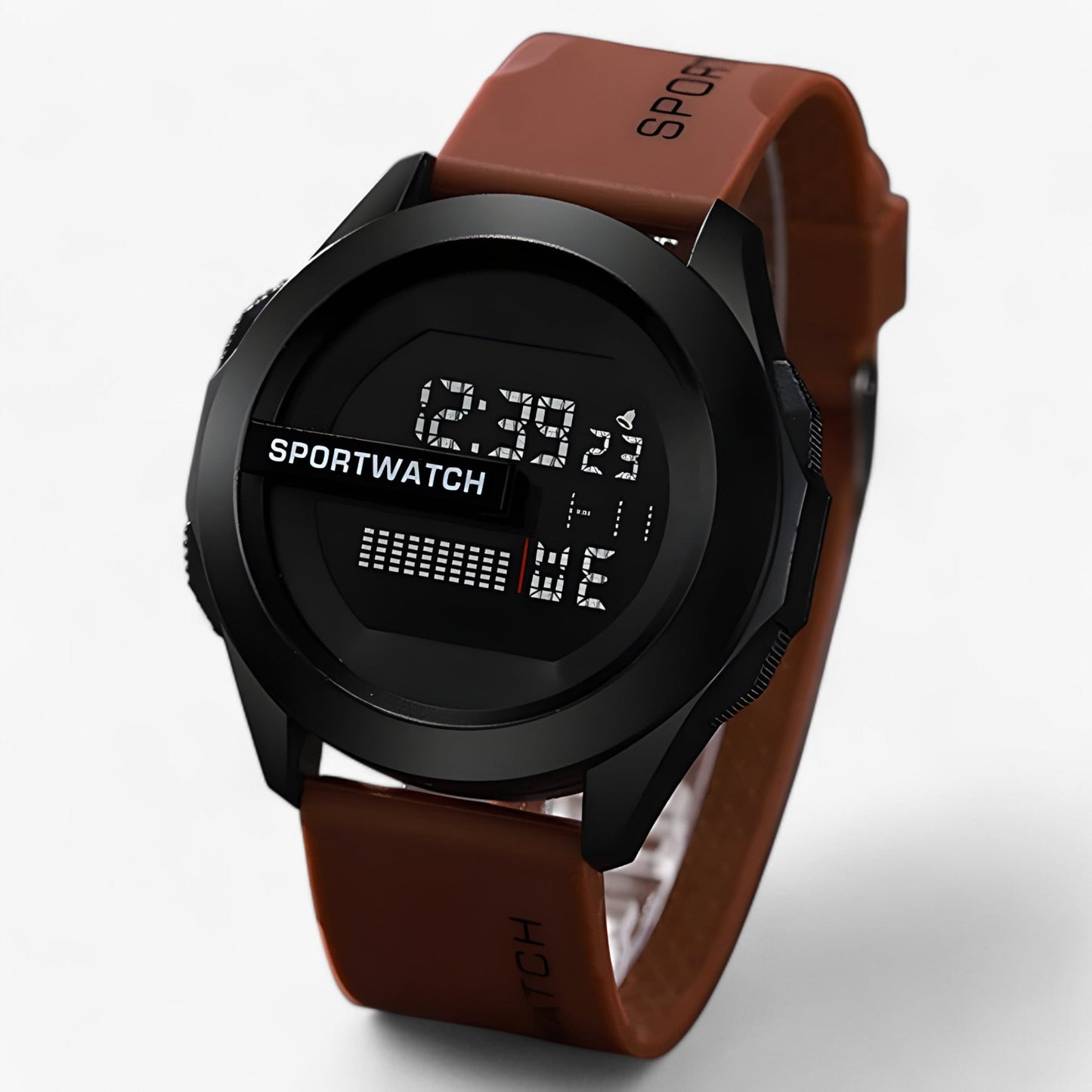 Waterproof Digital Sports Watch Mens Military Outdoor Wristwatch