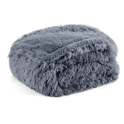 Waterproof Plush Throw Blanket Soft Microfiber Cozy Sofa Blanket