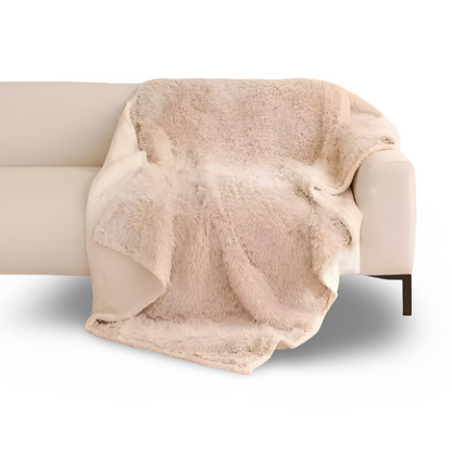 Waterproof Plush Throw Blanket Soft Microfiber Cozy Sofa Blanket