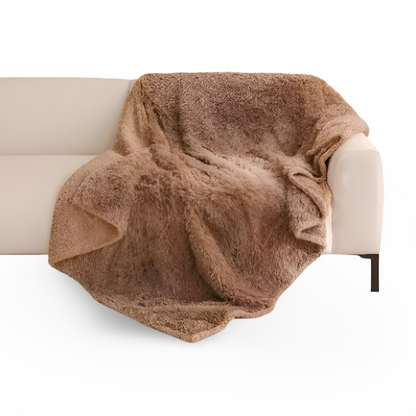 Waterproof Plush Throw Blanket Soft Microfiber Cozy Sofa Blanket