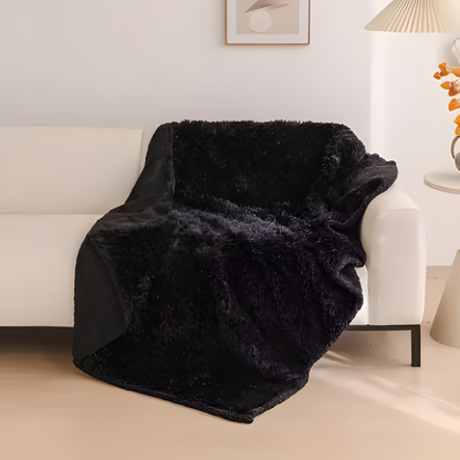 Waterproof Plush Throw Blanket Soft Microfiber Cozy Sofa Blanket