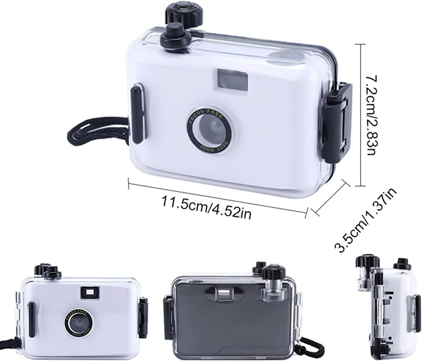 Waterproof Reusable Film Camera for Outdoor Adventures