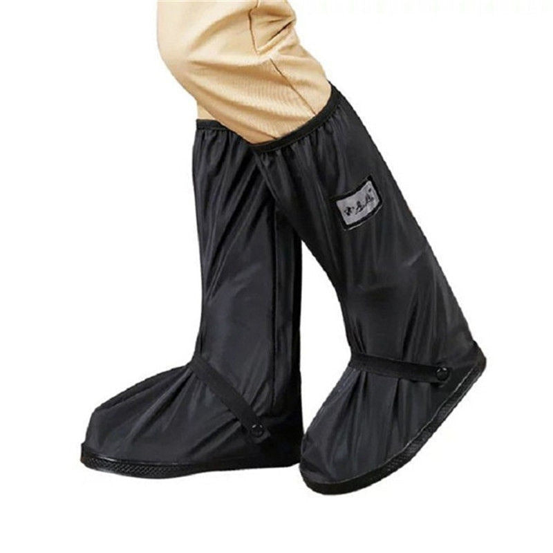 Waterproof Shoe Covers Rain Overshoes Anti Slip Zip Closure