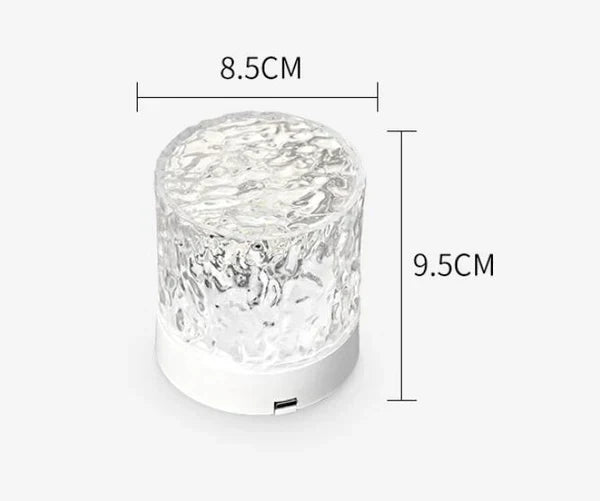 Wireless RGB Mood Lamp with Remote Control for Living Room