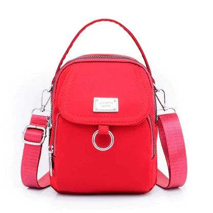 Womens Nylon Crossbody Bag Lightweight Travel Shoulder Handbag