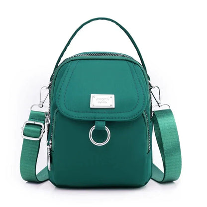 Womens Nylon Crossbody Bag Lightweight Travel Shoulder Handbag