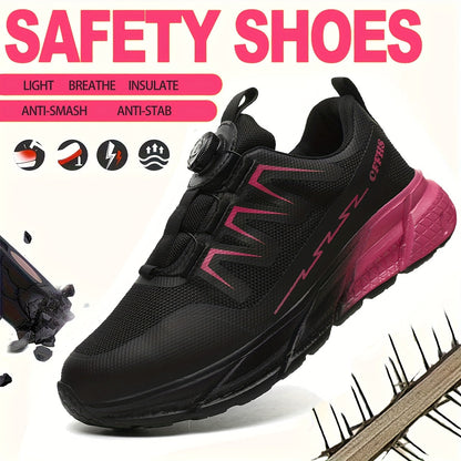 Womens Safety Work Shoes Steel Toe Lightweight Protective Footwear